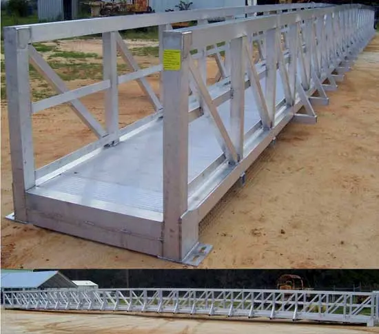 bridge of aluminum